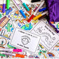 OUR WORLD Re-FUN-able™ Colouring Set