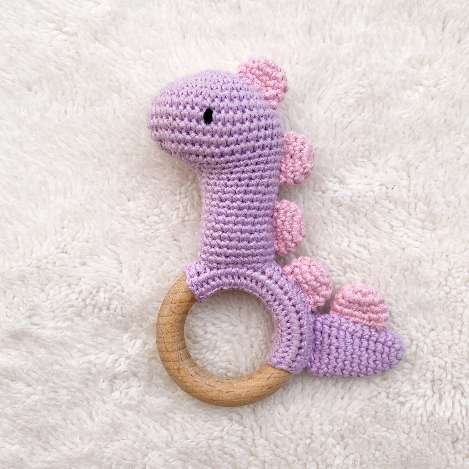 Dinosaur sale baby rattle